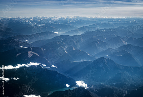 view from the top of the mountain