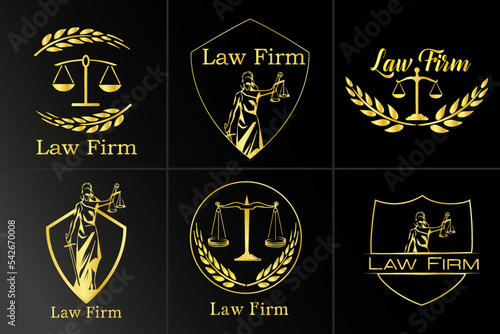 Minimal Law Justice Logo