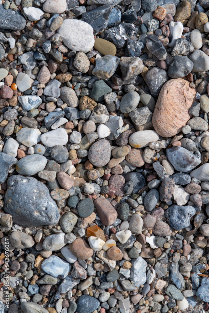 stones on the beach stones on the beach