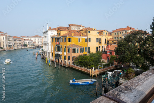 Venice, Italy. Grand canal citiview, traveling concept photo