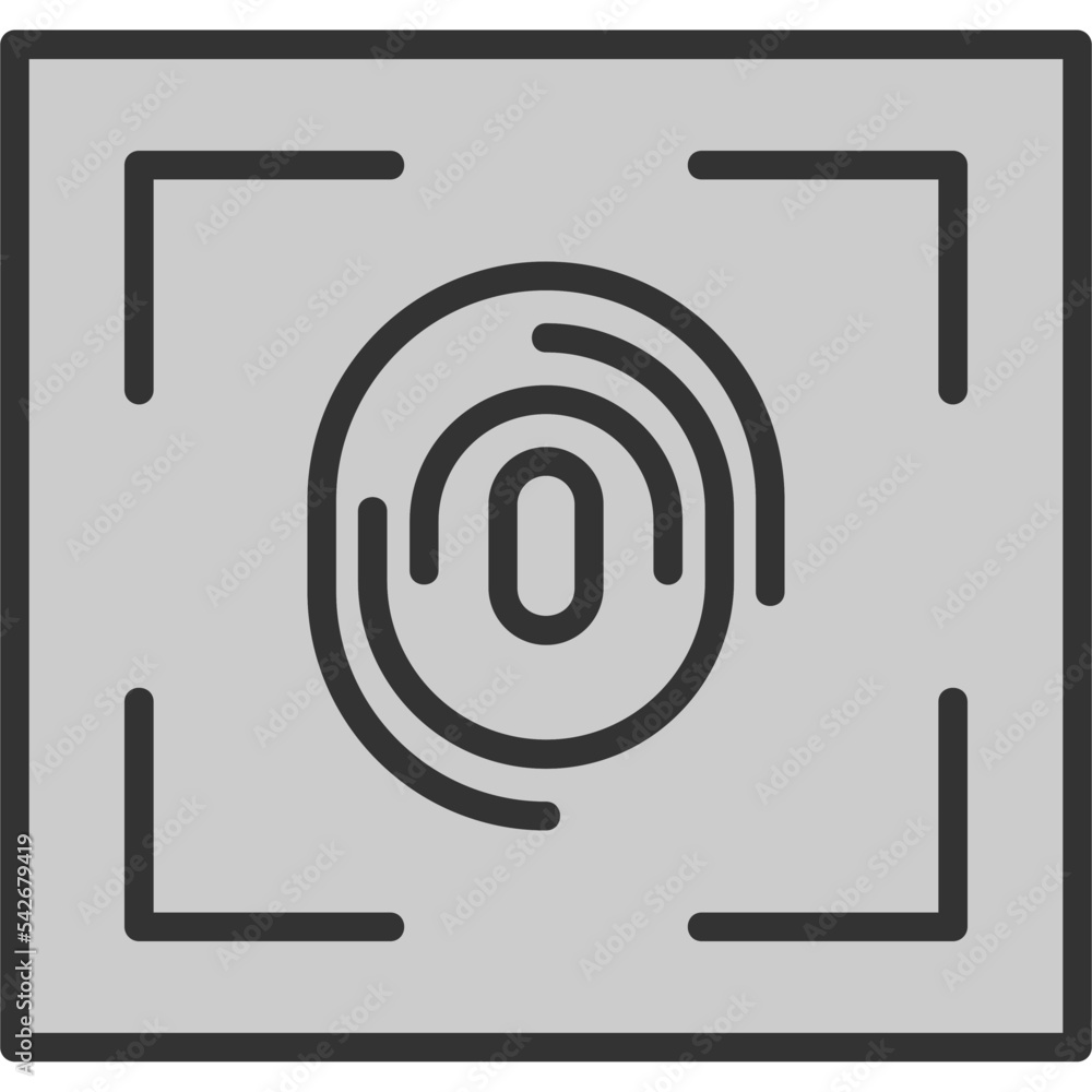 Fingerprint Scanner Icon Fingerprint Scanner Icon