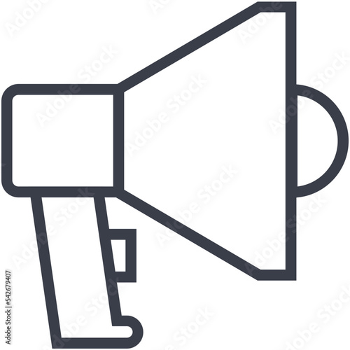 Loudspeaker Vector Icon photo