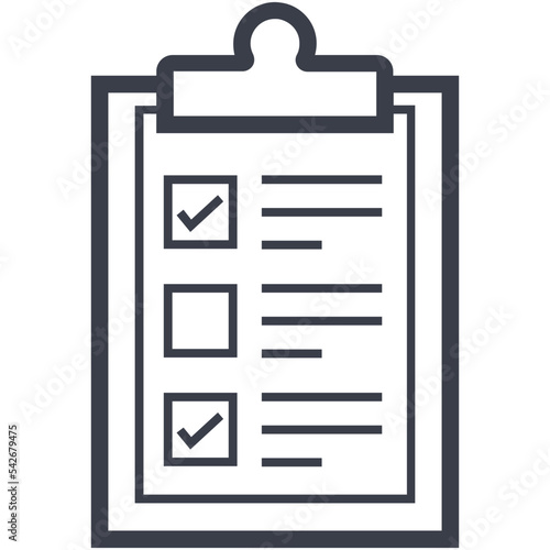 Checklist Vector Icon