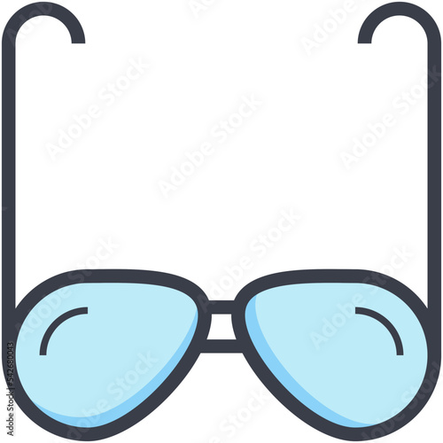Eyeglasses Vector Icon