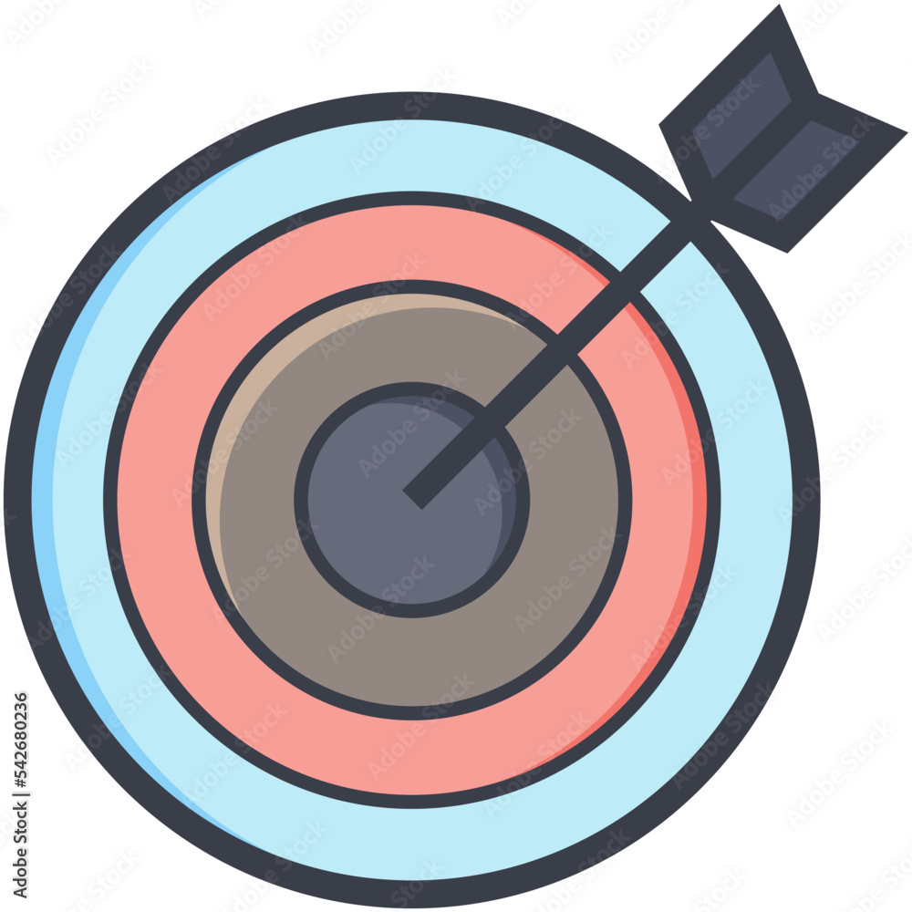 Archery Vector Icon Archery Vector Icon