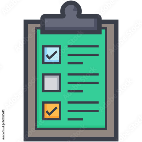 Checklist Vector Icon