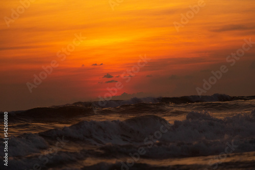 Wallpaper Mural  Sunset with Ocean view Torontodigital.ca