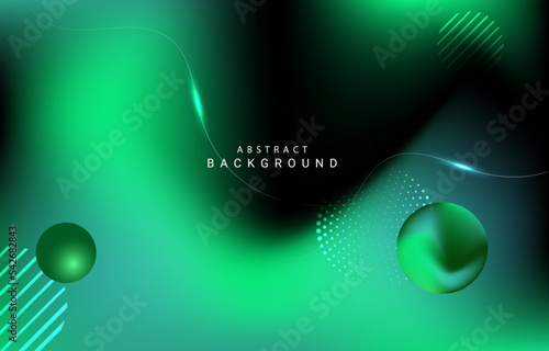 Abstract web design landing page concept fluid background