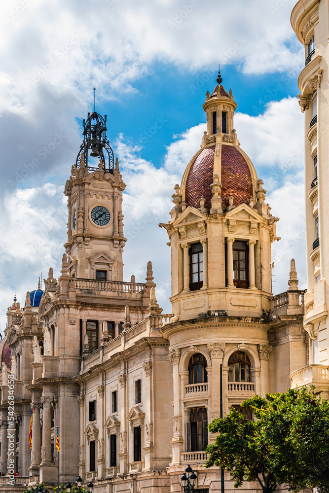 Town Hall of Valencia, Spain, Europe