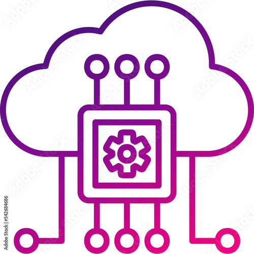 Cloud Computing Icon