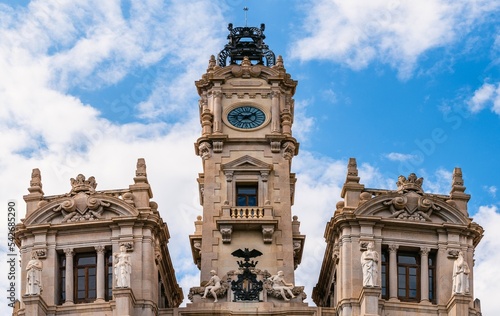 Town Hall of Valencia, Spain, Europe photo