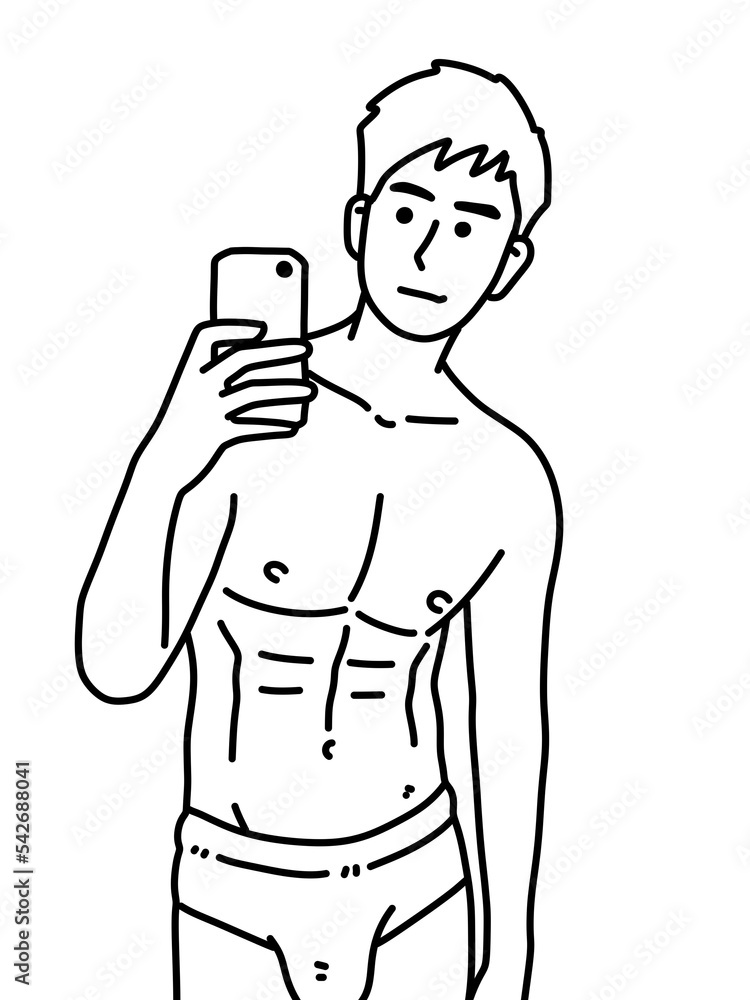 black and white of cute man cartoon for coloring black and white of cute man cartoon for coloring