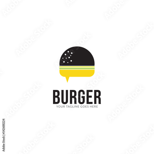 logo for burger shop company