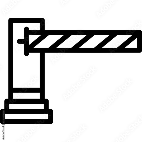 Parking Barrier Icon