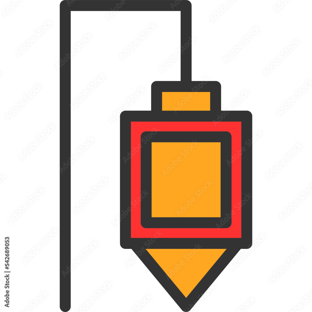 Obraz premium Plumb Bob Icon