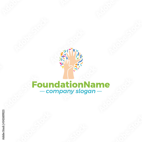 A concept representing a nonprofit organization uplifting the living standards of the community