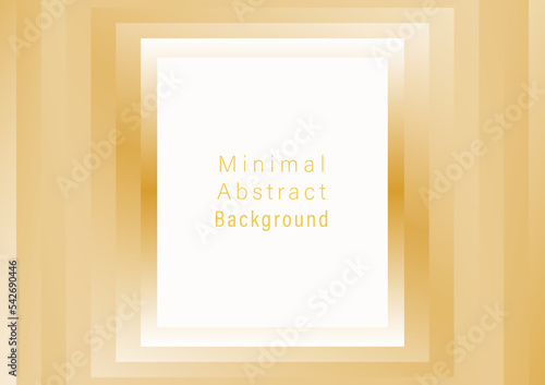 Abstract geometric background, gold and white gradient, multilayer rectangle shape, vector background illustration template for website, banner, backdrop, poster