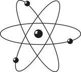 Symbole de l'atome nucléaire