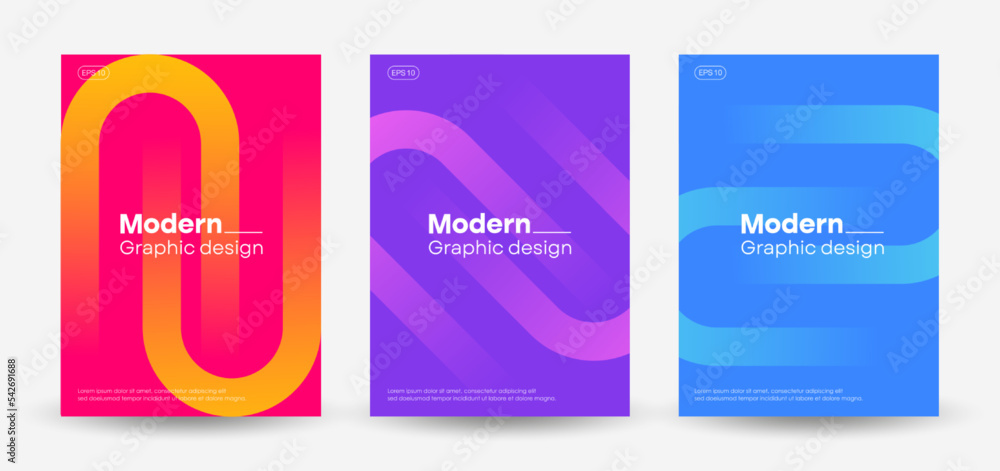 Set of cover design templates with geometric for banners, posters, flyers, brochures, and page layouts other. Vector, 2022-2023