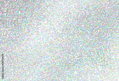 背景素材_ホログラム_銀