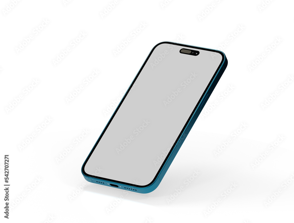 Modern frameless smartphone Mock up Modern frameless smartphone Mock up