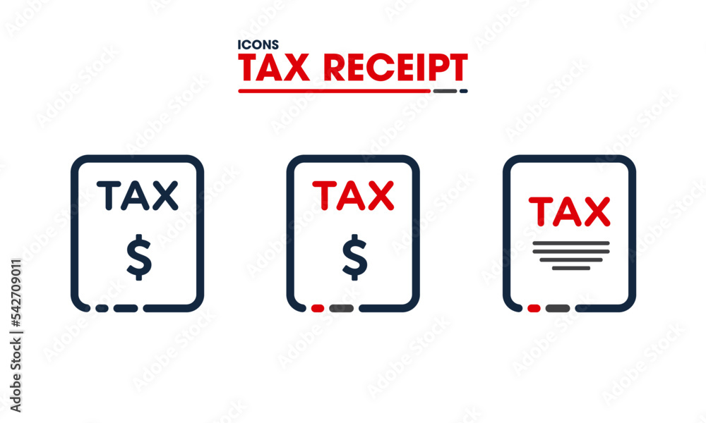 Icons - Tax Receipt
Icons - Tax Receipt