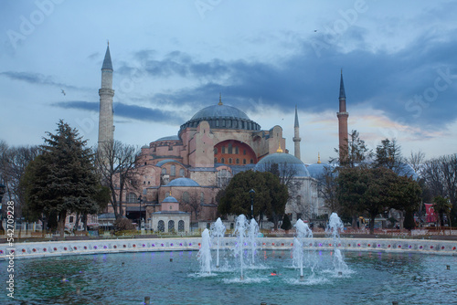 Εκτύπωση καμβά Haghia Sophia - nice  mosque in Istanbul