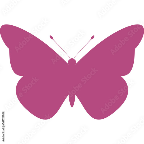 Butterfly Silhouette Element (7)