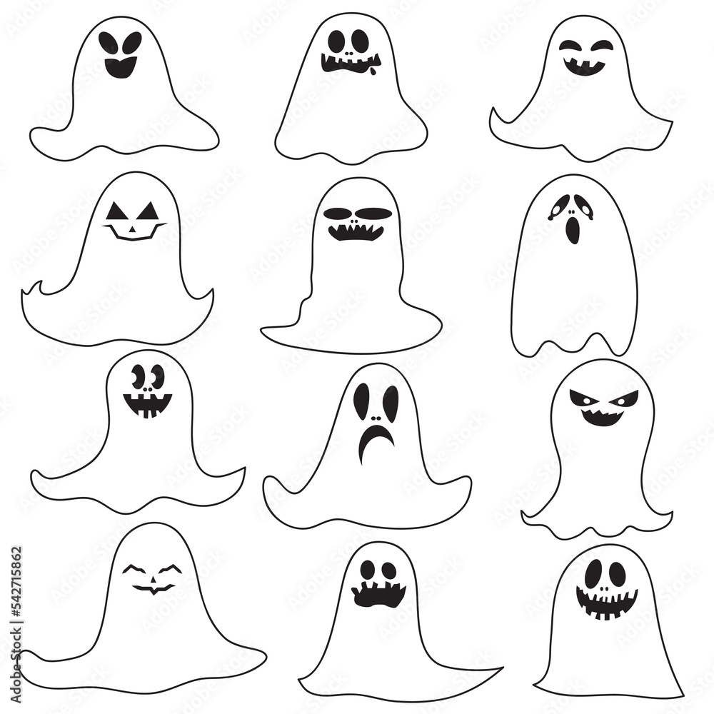 Includes cute and funny little ghosts Includes cute and funny little ghosts