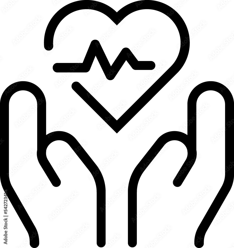 Heartbeat line heart cardio icon Heartbeat line heart cardio icon