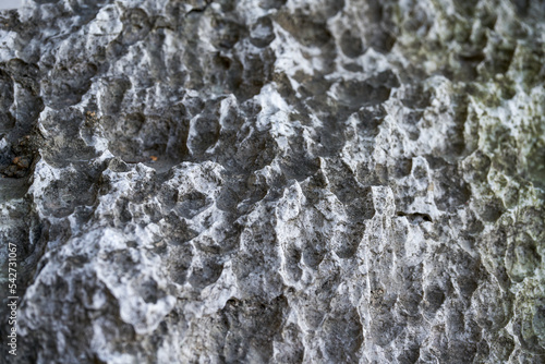 Close-up of natural cave in Chuanshan Scenic Spot in Guilin, Guangxi, China photo