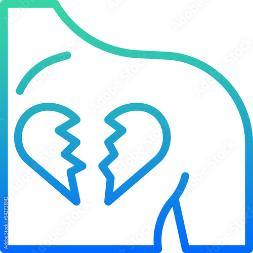 Heartbroken icon