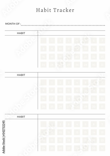 Colorful Habit Tracker