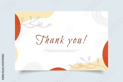 thank you card templates