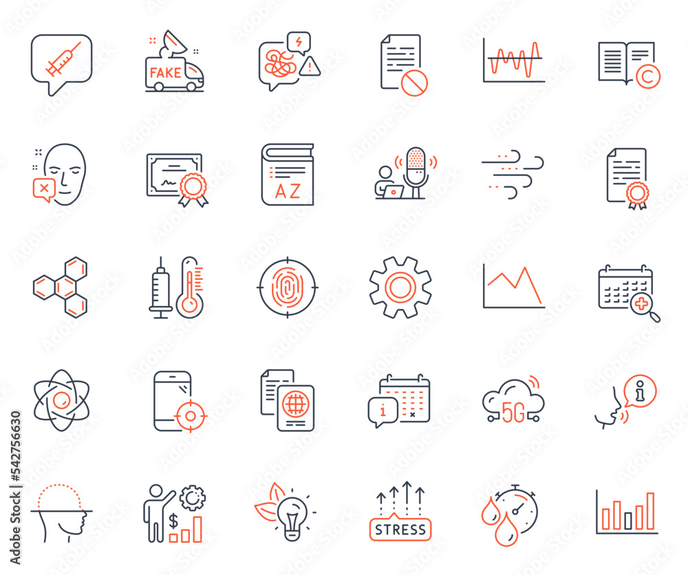 Science icons set. Included icon as Eco energy, Fingerprint and Stress web elements. Chemical formula, Windy weather, Employees wealth icons. 5g cloud, Face declined. Vector Science icons set. Included icon as Eco energy, Fingerprint and Stress web elements. Chemical formula, Windy weather, Employees wealth icons. 5g cloud, Face declined. Vector