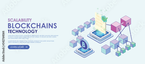 blockchains flaticon isometric vector