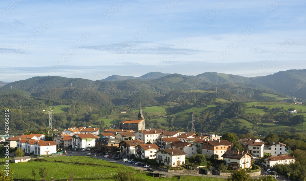 Municipality of Aduna in Gipuzkoa, Euskadi