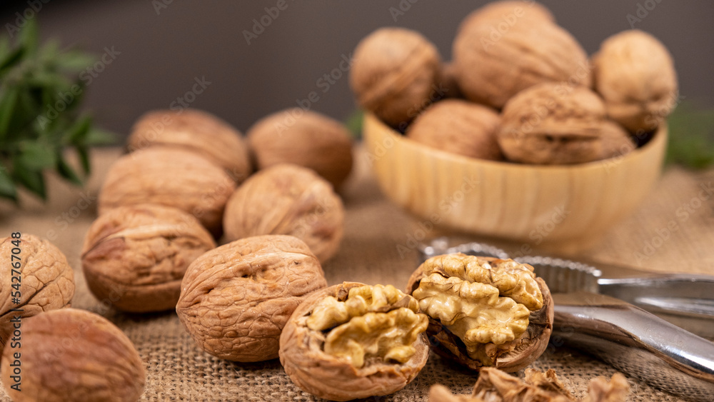 various collages of walnuts, healthy nuts various collages of walnuts, healthy nuts