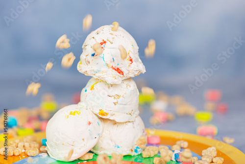 Lucky Charm Ice Cream