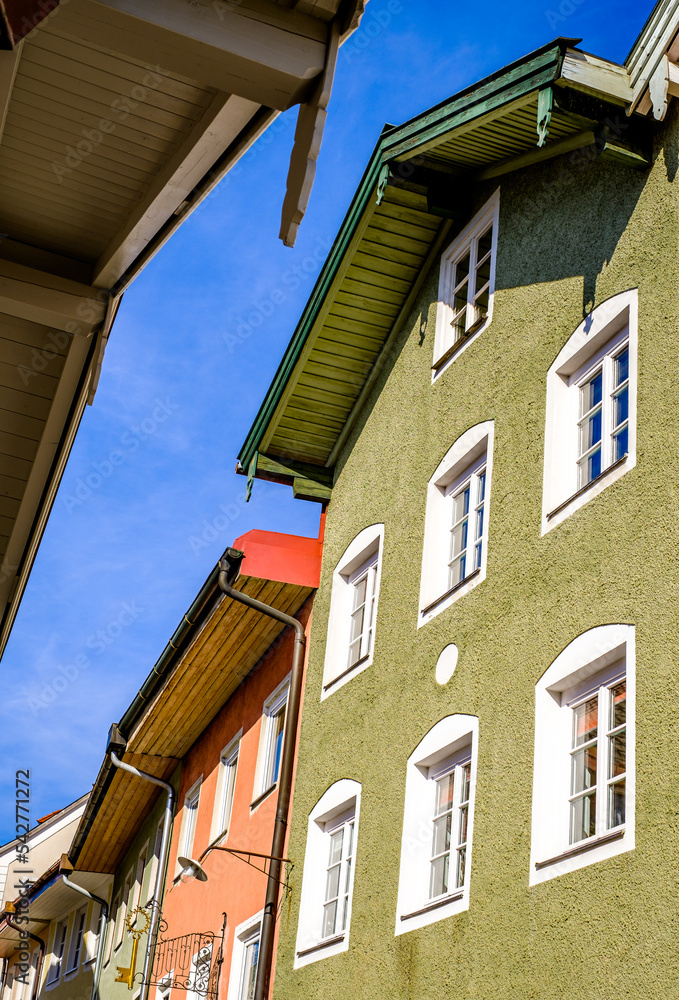 Obraz premium historic gable at a house