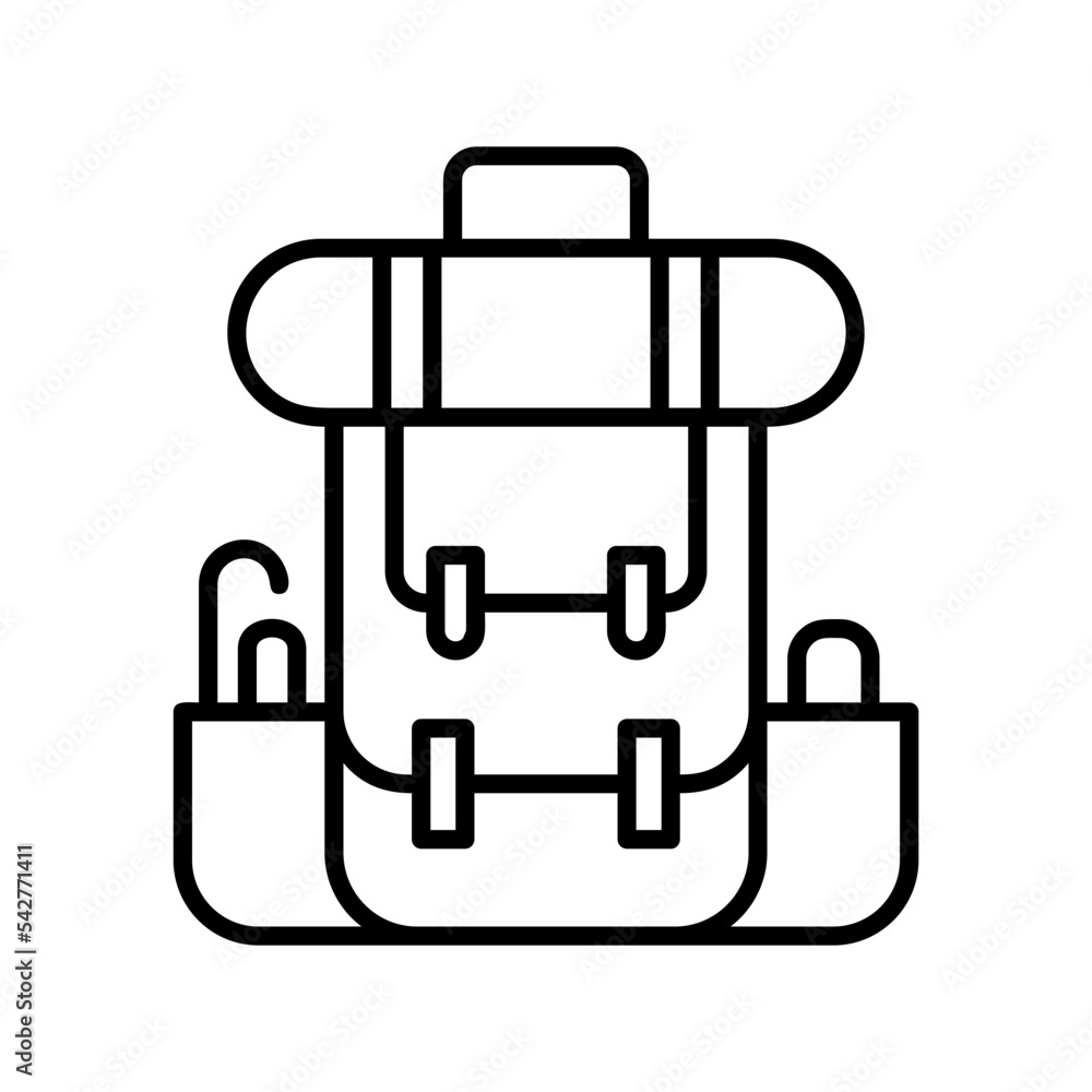 Obraz premium Backpack Icon