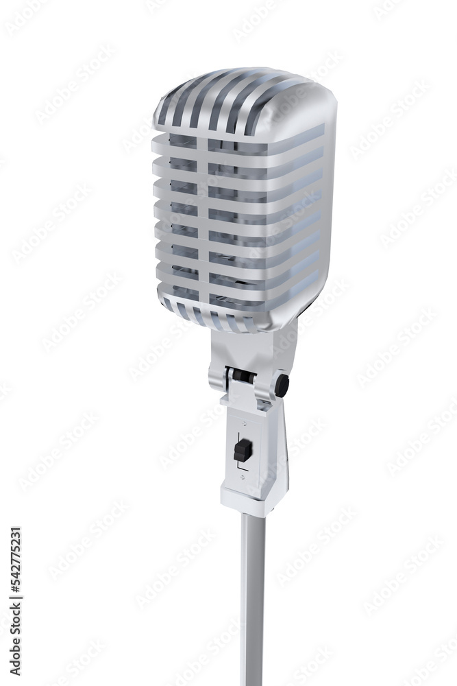 Fototapeta premium Old-Fashioned Mic