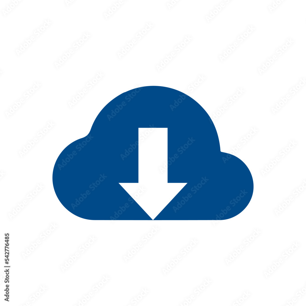 Download arrow icon vector symbol design illustration.