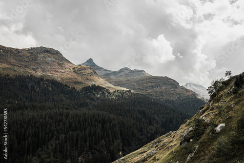 Zervreilahorn in the Swiss alps photo