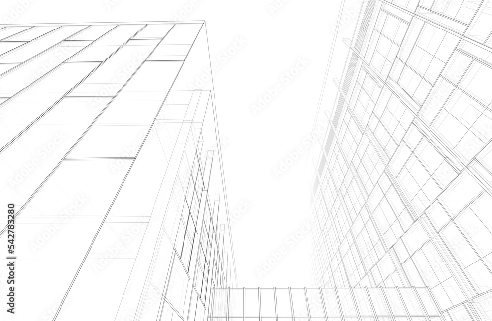 Fototapeta premium abstract architectural background