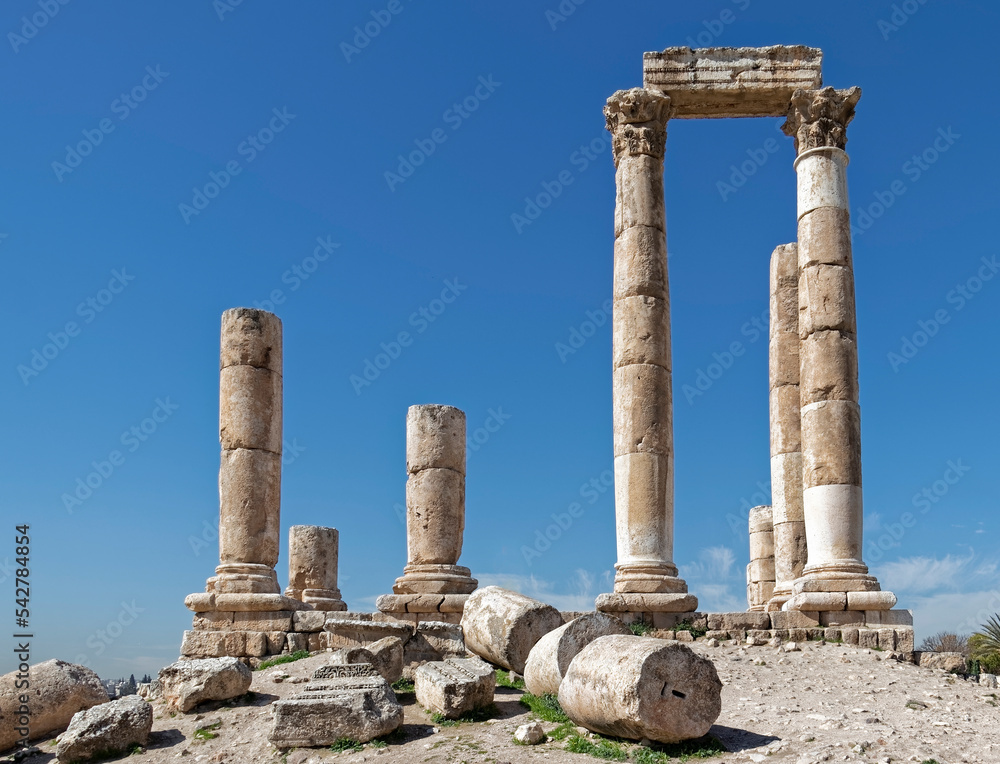 Ancient ruins in Jordan