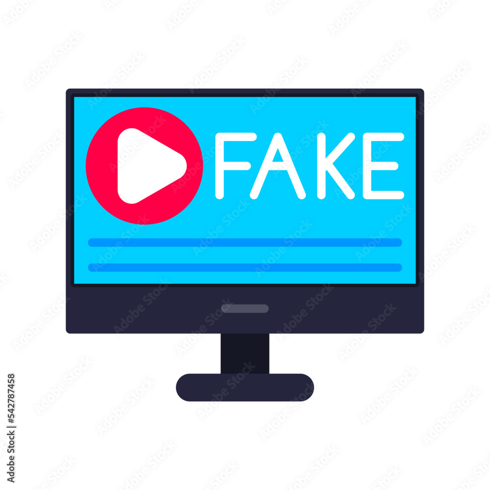 Fake News Icon Fake News Icon