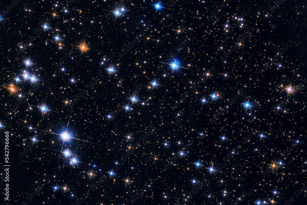 Fototapeta premium Distant stars in deep space. Elements of this image furnished by NASA