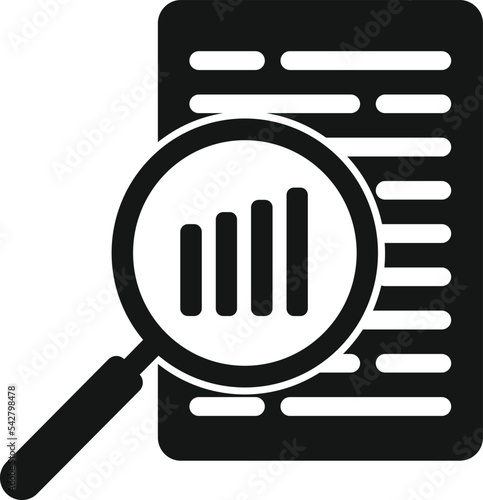 Sale chart icon simple vector. Target market. Business share