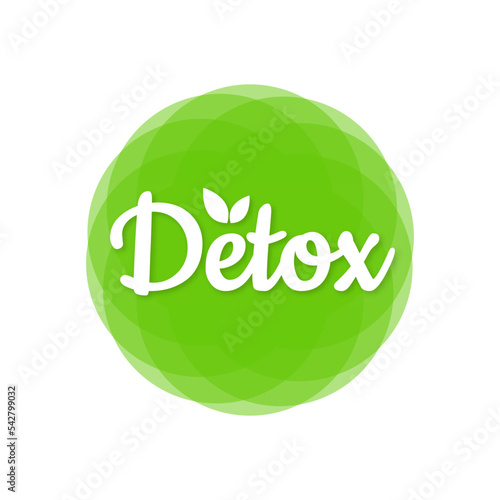 Detox day poster in doodle style. Set of hand drawn ingredients for smoothie or detox drink in the bottle.